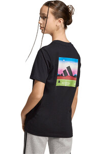 adidas camiseta manga corta niño J GAME T 2 vista trasera