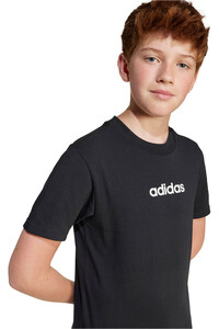 adidas camiseta manga corta niño J LIN TEE 160 vista detalle