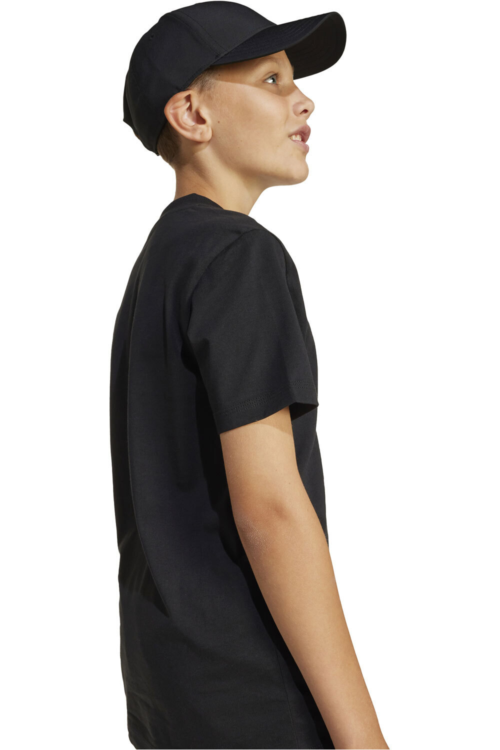 adidas camiseta manga corta niño J SL TEE 160 vista detalle