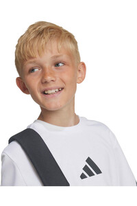 adidas camiseta manga corta niño J ZNE TEE vista detalle