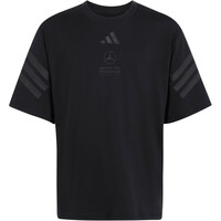 adidas camiseta manga corta niño MERCEDES - AMG PETRONAS FORMULA 1 TEAM NIGHT vista frontal