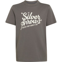 adidas camiseta manga corta niño MERCEDES-AMG PETRONAS F1 FLECHAS vista frontal