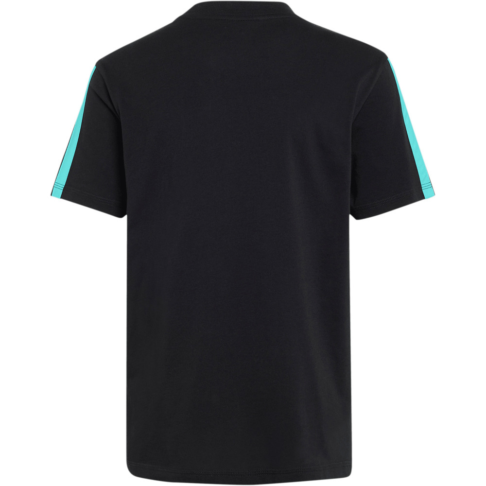 adidas camiseta manga corta niño MERCEDES-AMG PETRONAS F1 TEAM DNA vista trasera