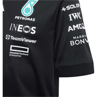 adidas camiseta manga corta niño MERCEDES AMG PETRONAS F1 TEAM DRIVER vista detalle
