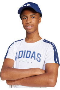 adidas camiseta manga corta niño M_J C COLLEG TEE vista detalle
