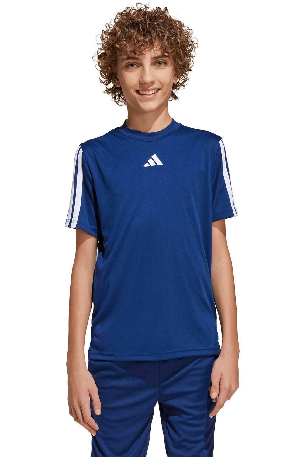 adidas camiseta manga corta niño M_J TR-ES 3S TEE vista frontal