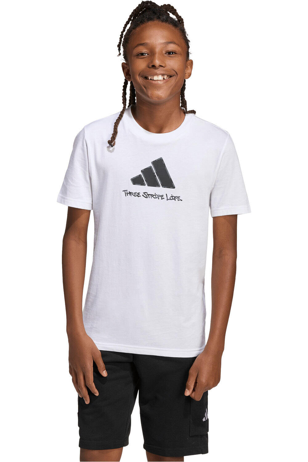 adidas camiseta manga corta niño RFICO DE CAMUFLAJE JUNIOR vista frontal