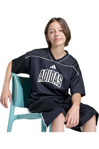 adidas camiseta manga corta niño STADIUM vista detalle