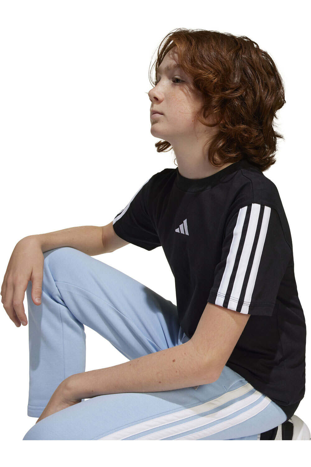 adidas camiseta manga corta niño X_J 3S TEE 160 vista detalle