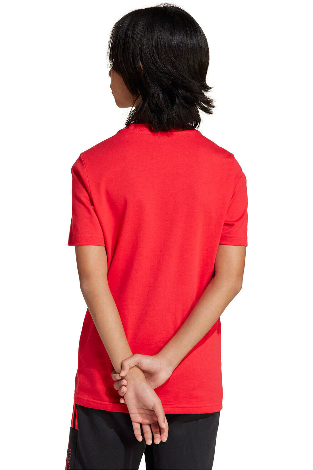 adidas camiseta manga corta niño X_J CAMO LOGO TEE vista trasera