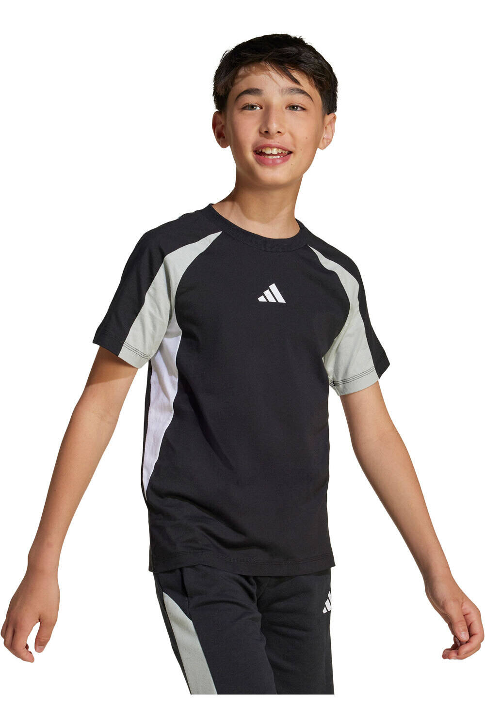 adidas camiseta manga corta niño X_J  CB T vista frontal