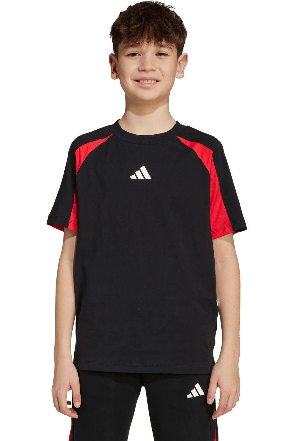 adidas camiseta manga corta niño X_J  CB T vista frontal