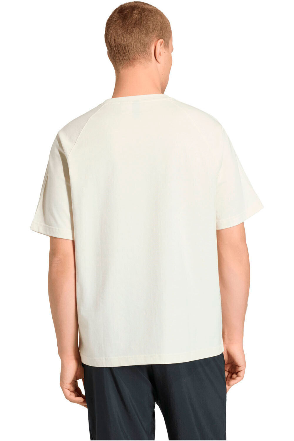 adidas camiseta manga larga hombre EFECTO LAVADO AMG vista trasera