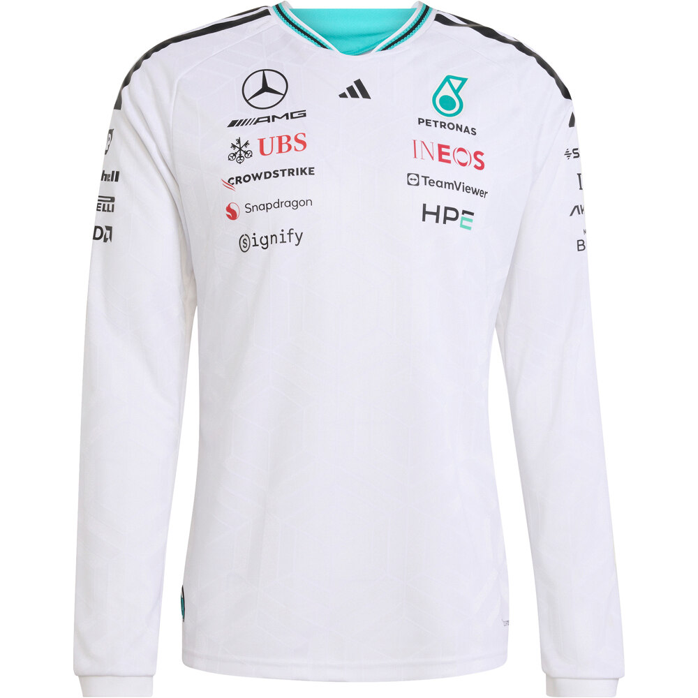 adidas camiseta manga larga hombre MERCEDES-AMG PETRONAS F1 OFICIAL 04