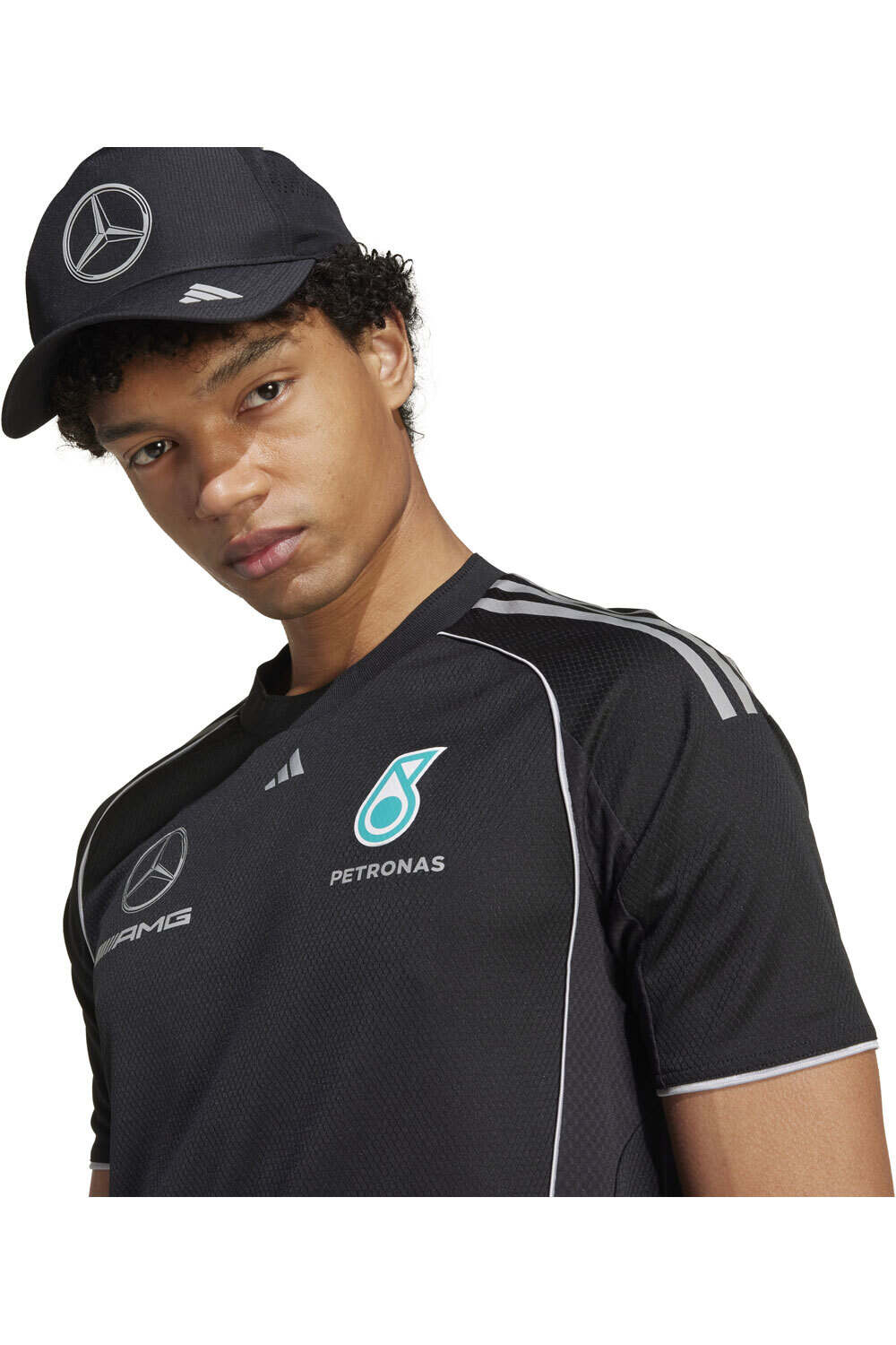 adidas camiseta manga larga hombre MERCEDES F1 TEAM MECHANICS 04