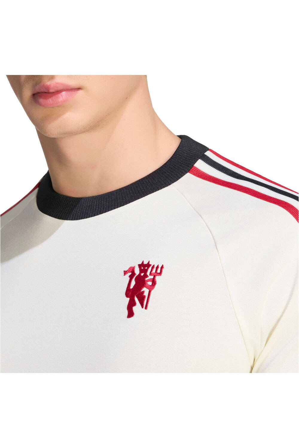 adidas camiseta manga larga hombre MUFC OG LS vista detalle