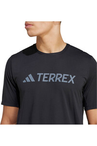 adidas camiseta montaña manga corta hombre MT LOG TECH T 03