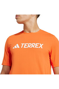 adidas camiseta montaña manga corta hombre MT LOG TECH T 03