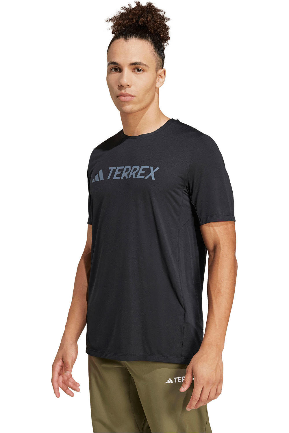 adidas camiseta montaña manga corta hombre MT LOG TECH T vista frontal