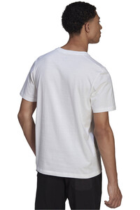 adidas camiseta montaña manga corta hombre Terrex Classic Logo vista trasera