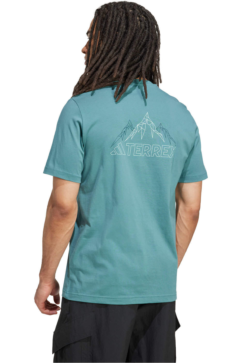 adidas camiseta montaña manga corta hombre TX MOUNTAIN TEE vista trasera