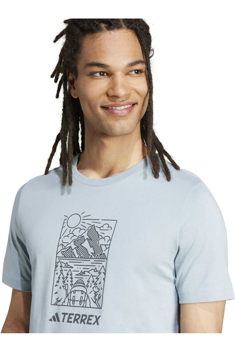 adidas camiseta montaña manga corta hombre WILD TEE 03