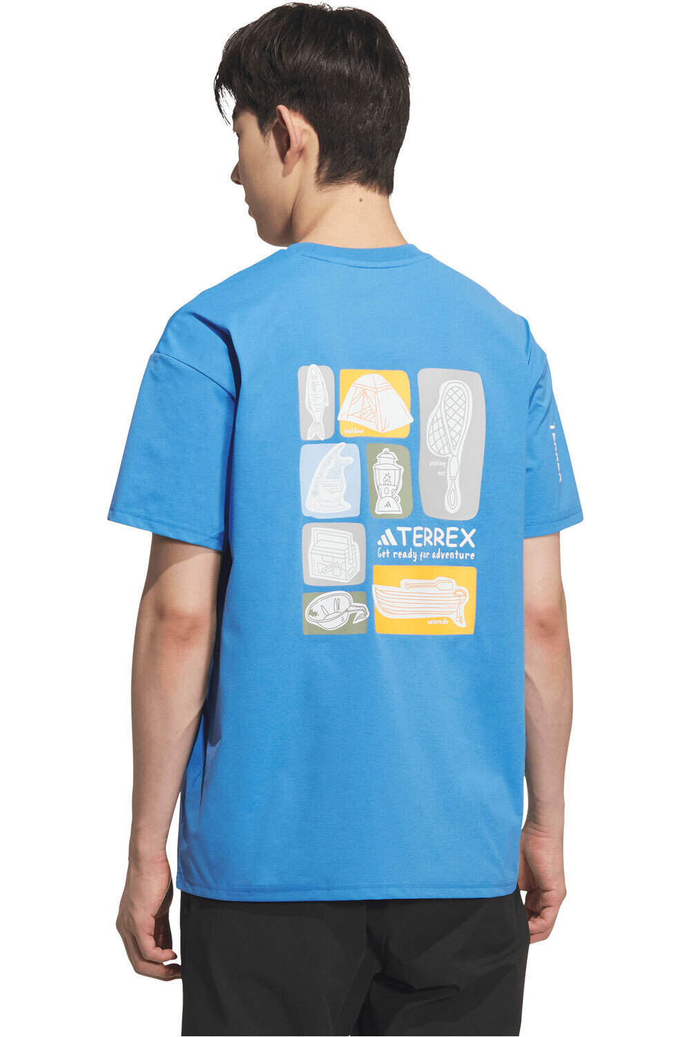 adidas camiseta montaña manga corta hombre XPL CC CAMP T vista trasera