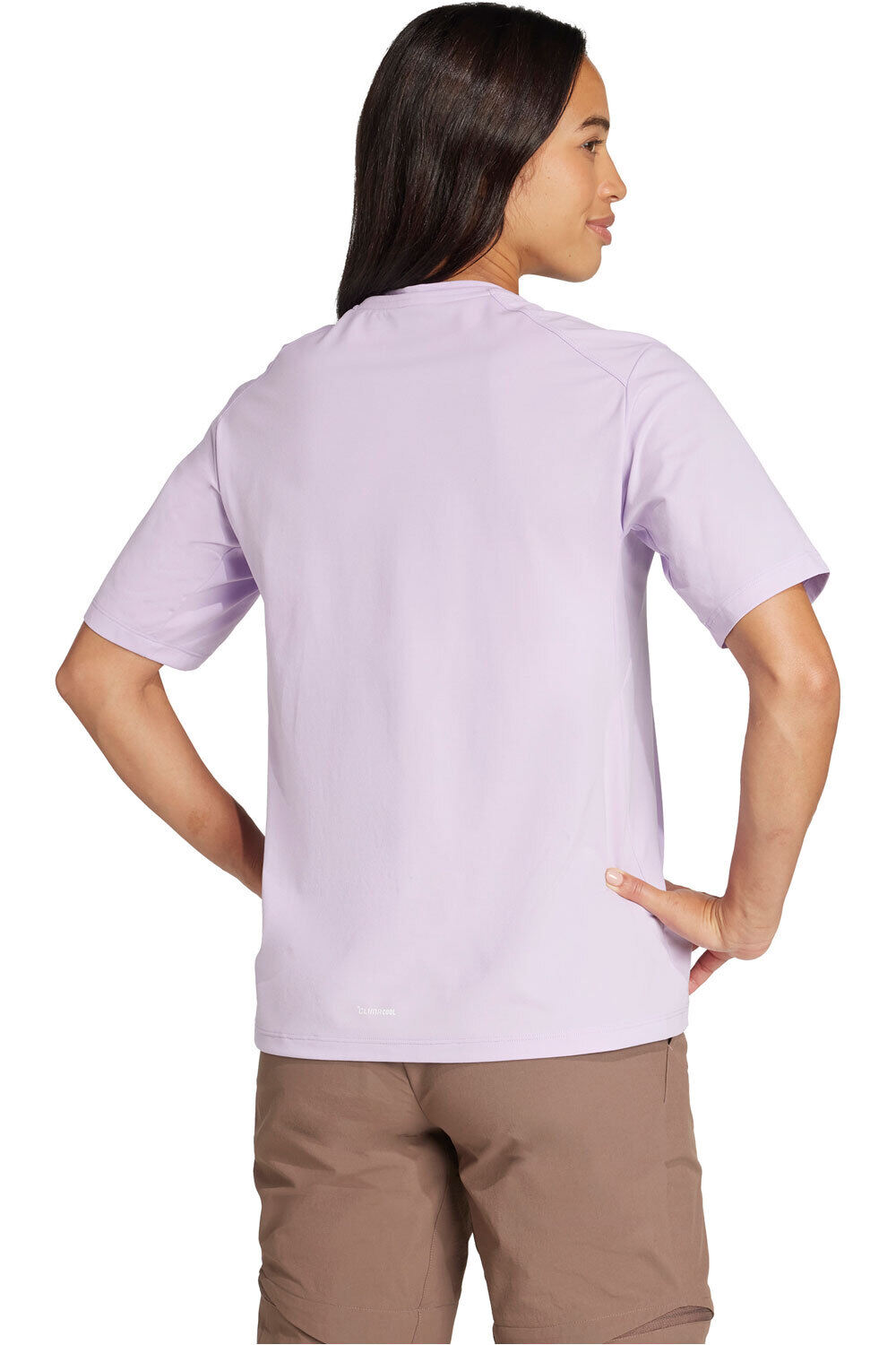 adidas camiseta montaña manga corta mujer TERREX MULTI CLIMACOOL vista trasera