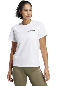 adidas camiseta montaña manga corta mujer TX MOUNTAIN TEE vista detalle