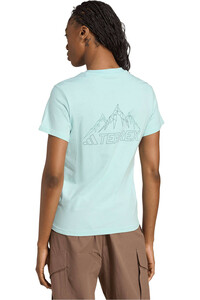 adidas camiseta montaña manga corta mujer TX MOUNTAIN TEE vista trasera