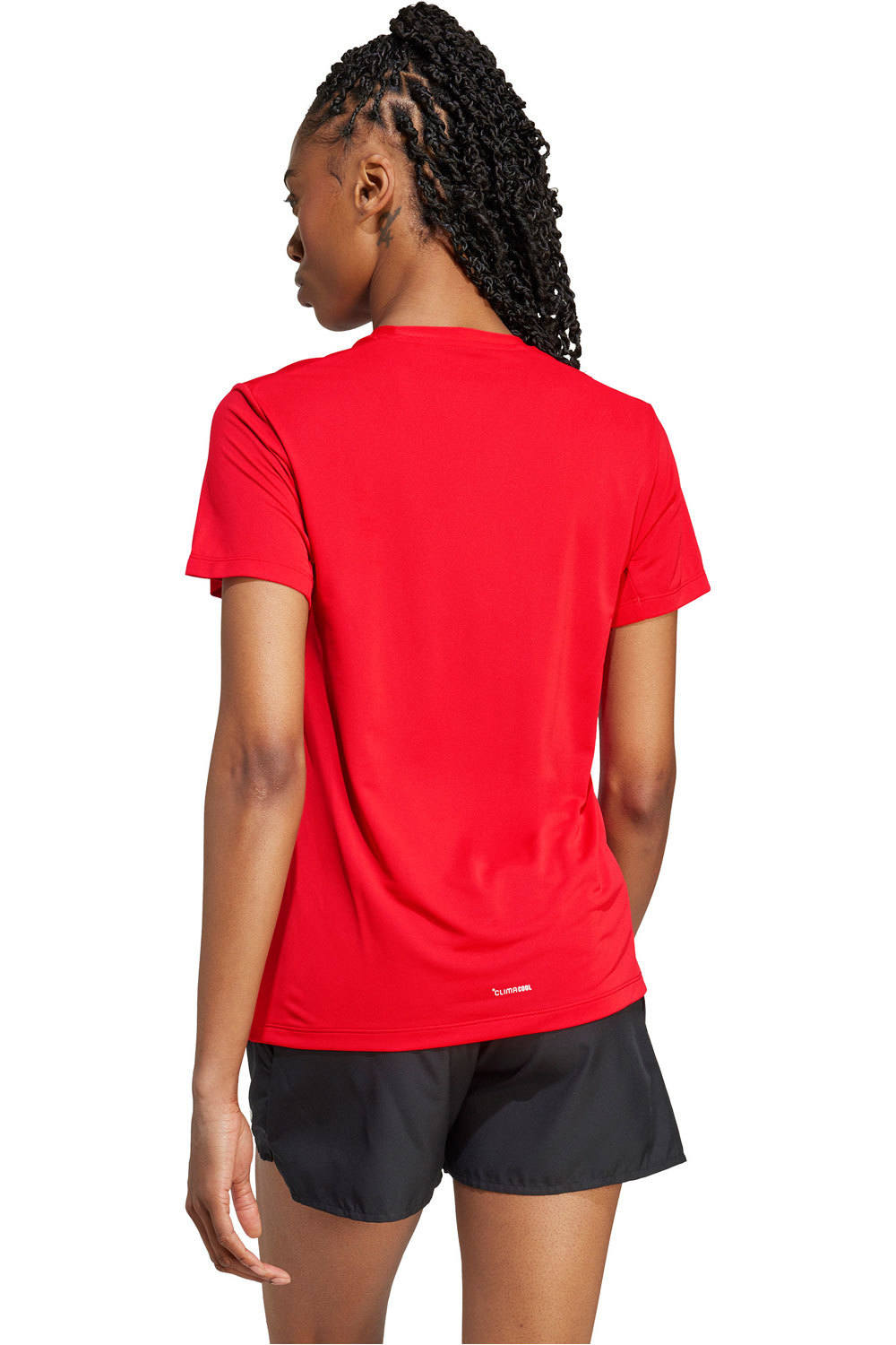 adidas camiseta montaña manga corta mujer W MT LOG TECH T vista trasera