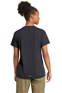 adidas camiseta montaña manga corta mujer W MT LOG TECH T vista trasera
