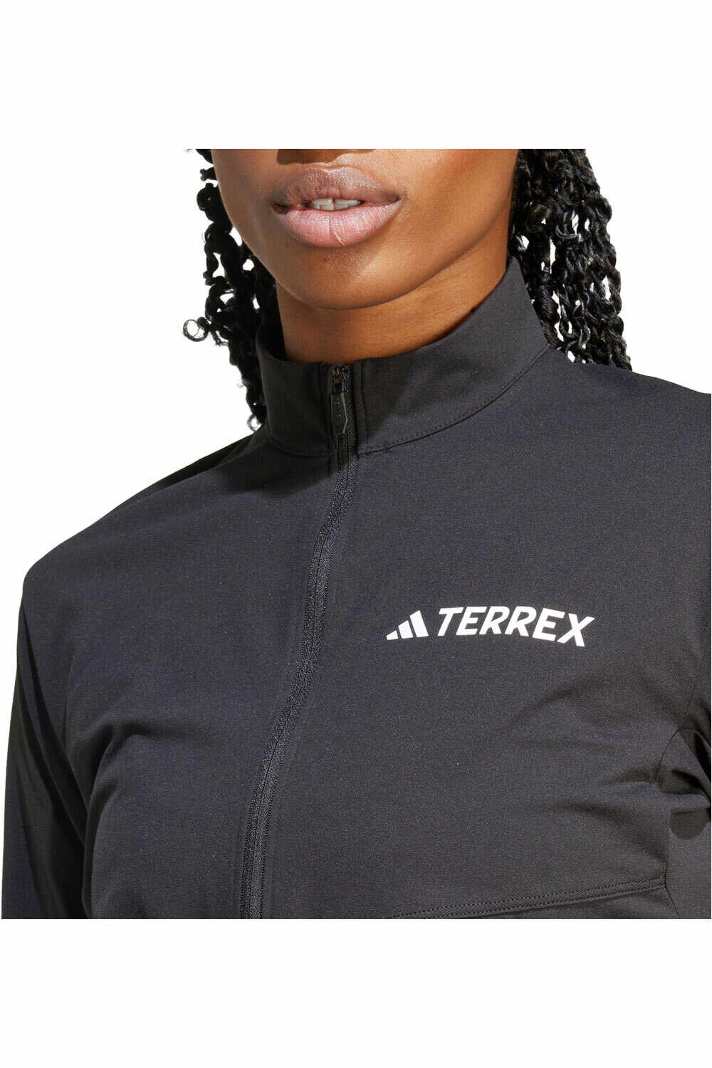 adidas camiseta montaña manga larga mujer TERREX MULTI CLIMACOOL 1/2 ZIP 03