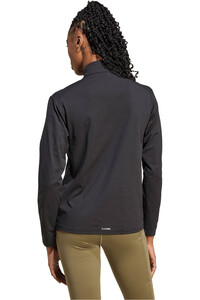 adidas camiseta montaña manga larga mujer TERREX MULTI CLIMACOOL 1/2 ZIP vista trasera