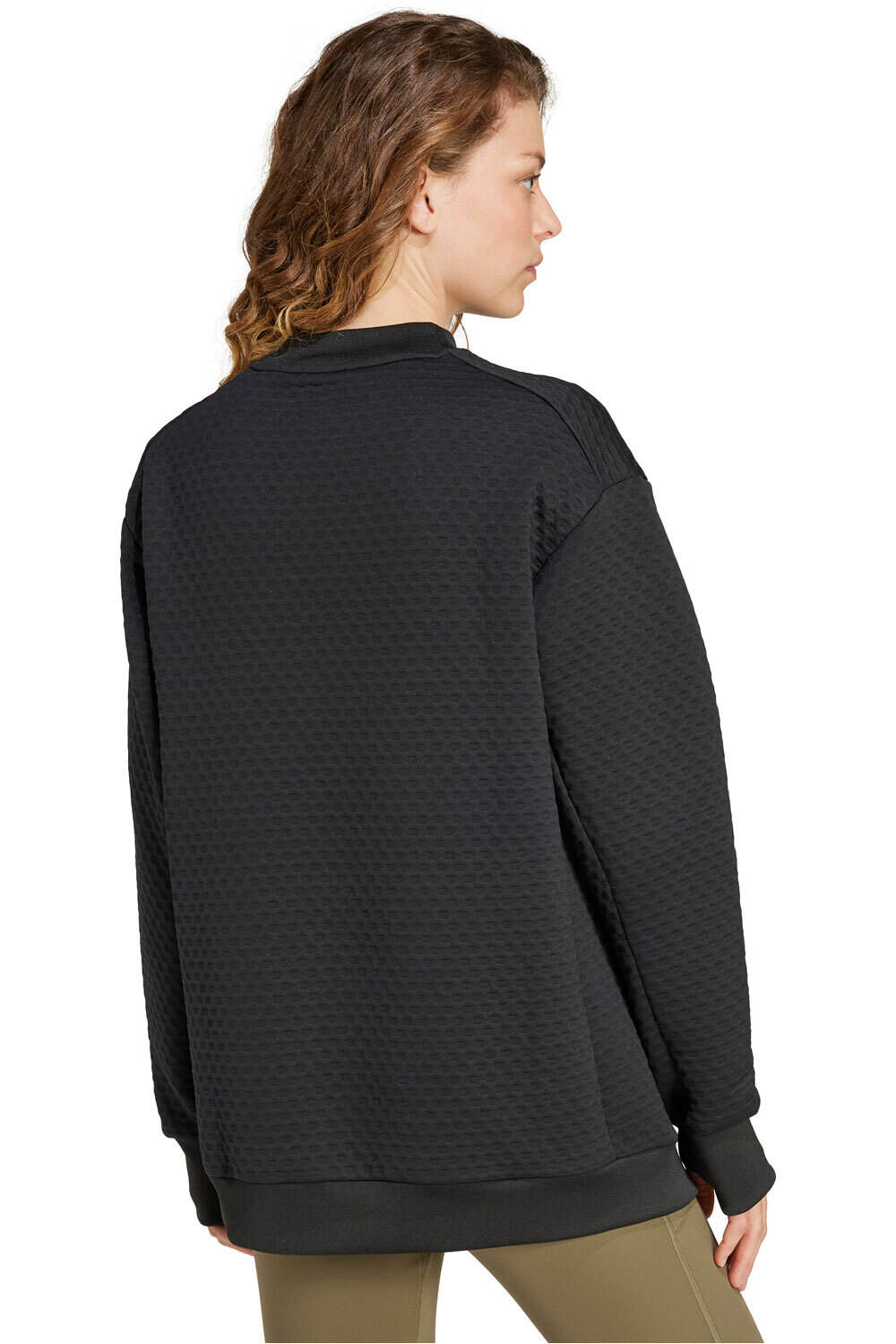 adidas camiseta montaña manga larga mujer W XPL CREW NECK vista trasera