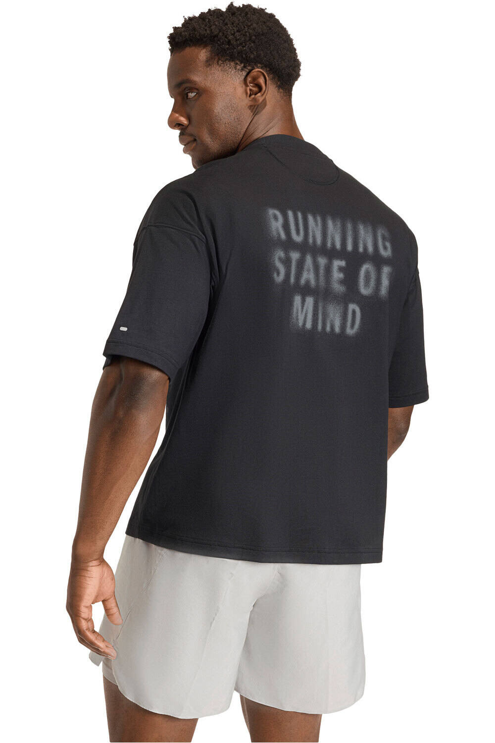 adidas camiseta técnica manga corta hombre ADI365 CHEERING vista trasera