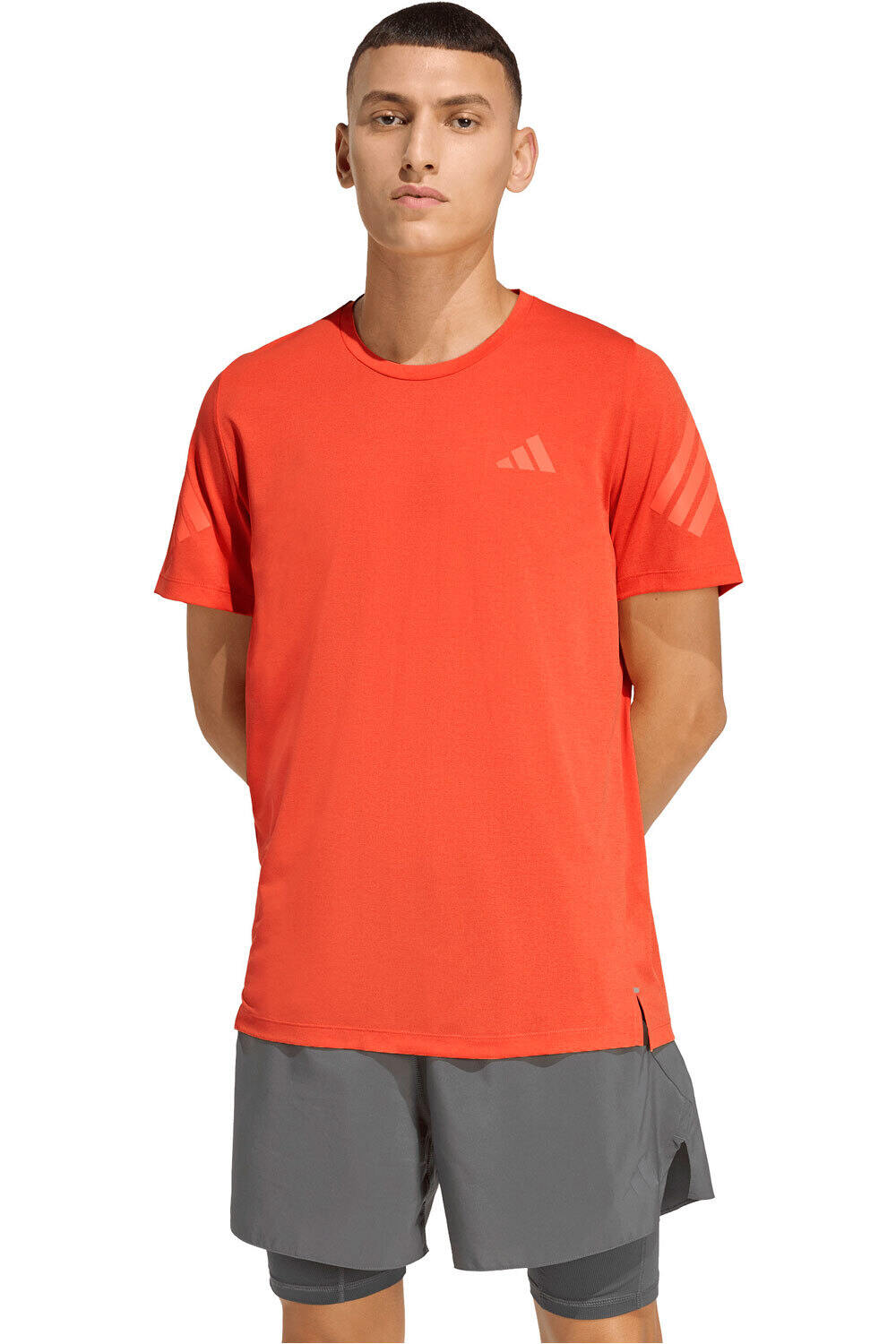 adidas camiseta técnica manga corta hombre ADI365 CLIMACOOL vista frontal