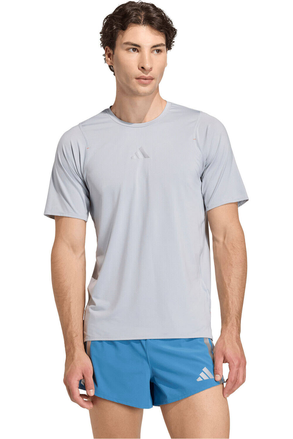 adidas camiseta técnica manga corta hombre ADIZERO EKIDEN vista frontal