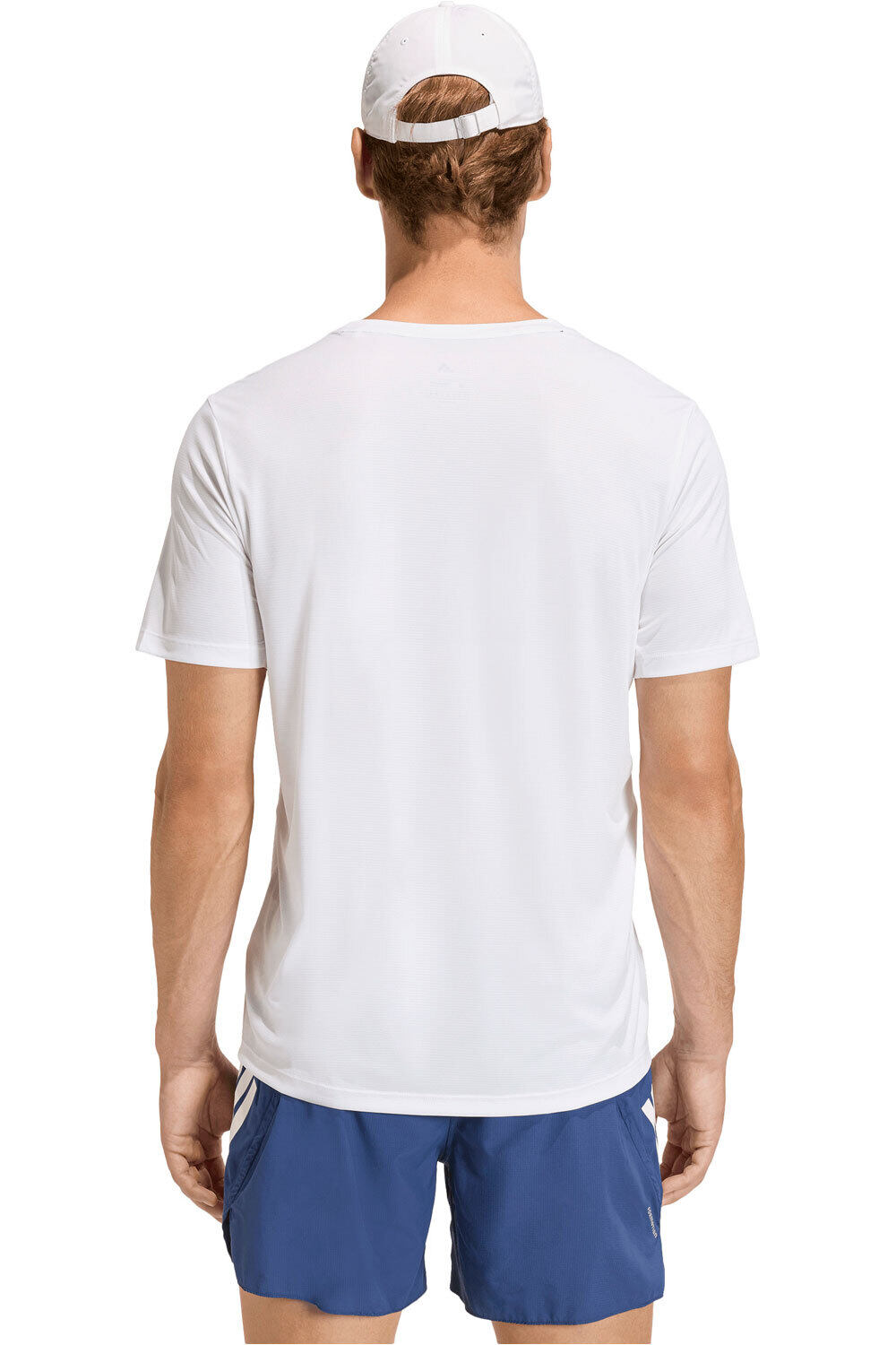 adidas camiseta técnica manga corta hombre Run Ess Tee M vista trasera