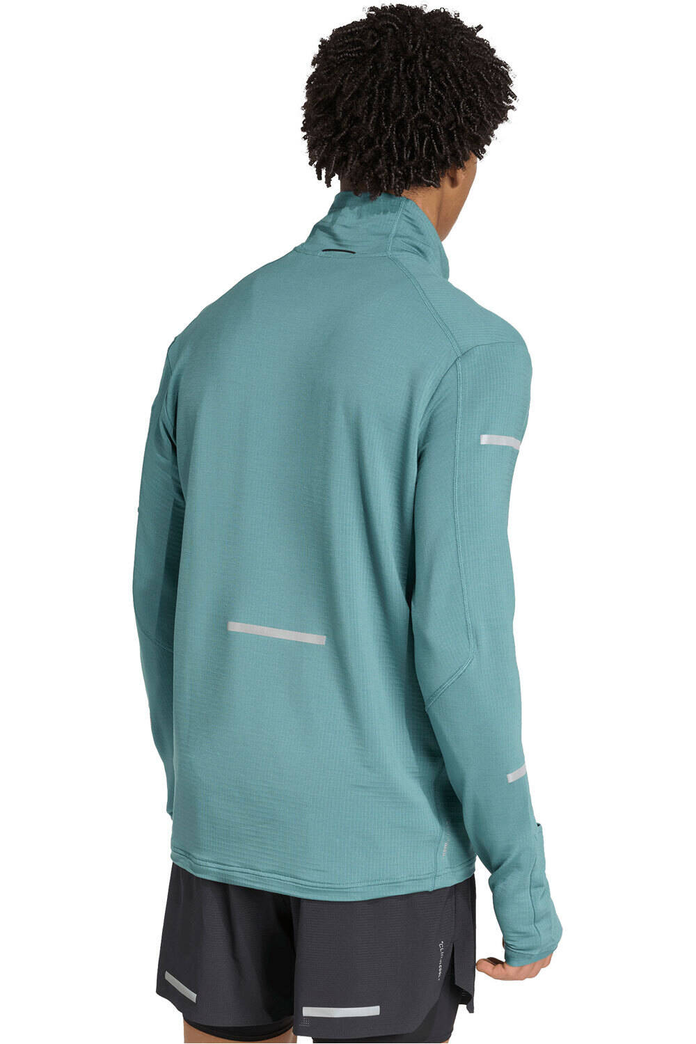 adidas camiseta técnica manga larga hombre ADI365 CLIMAWARM+ HALF-ZIP vista trasera