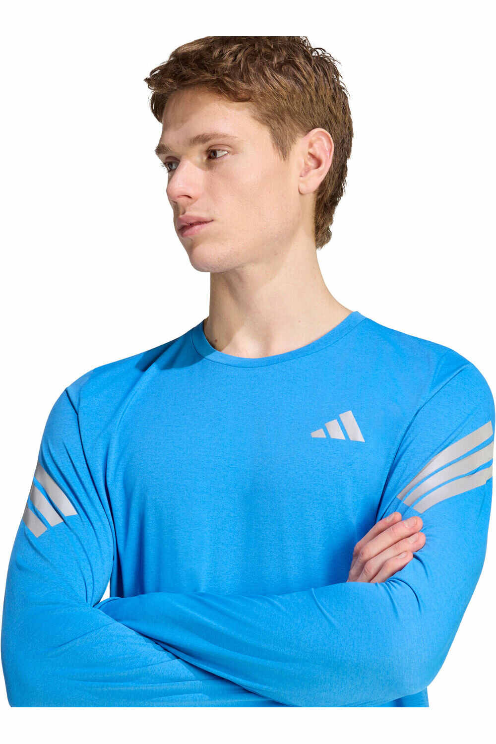 adidas camiseta técnica manga larga hombre ADI365 ICONIC/// RUNNING vista detalle