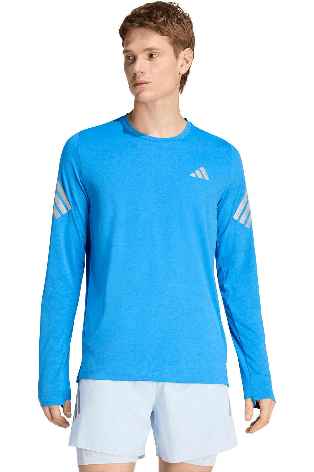 adidas camiseta técnica manga larga hombre ADI365 ICONIC/// RUNNING vista frontal