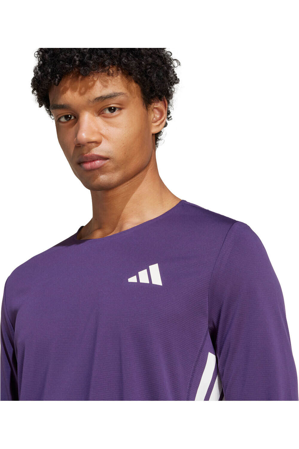 adidas camiseta técnica manga larga hombre ADIZERO L TEE M vista detalle