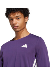 adidas camiseta técnica manga larga hombre ADIZERO L TEE M vista detalle