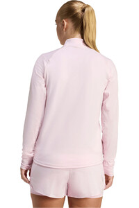 adidas camiseta técnica manga larga mujer ADI365/// ZIP W vista trasera