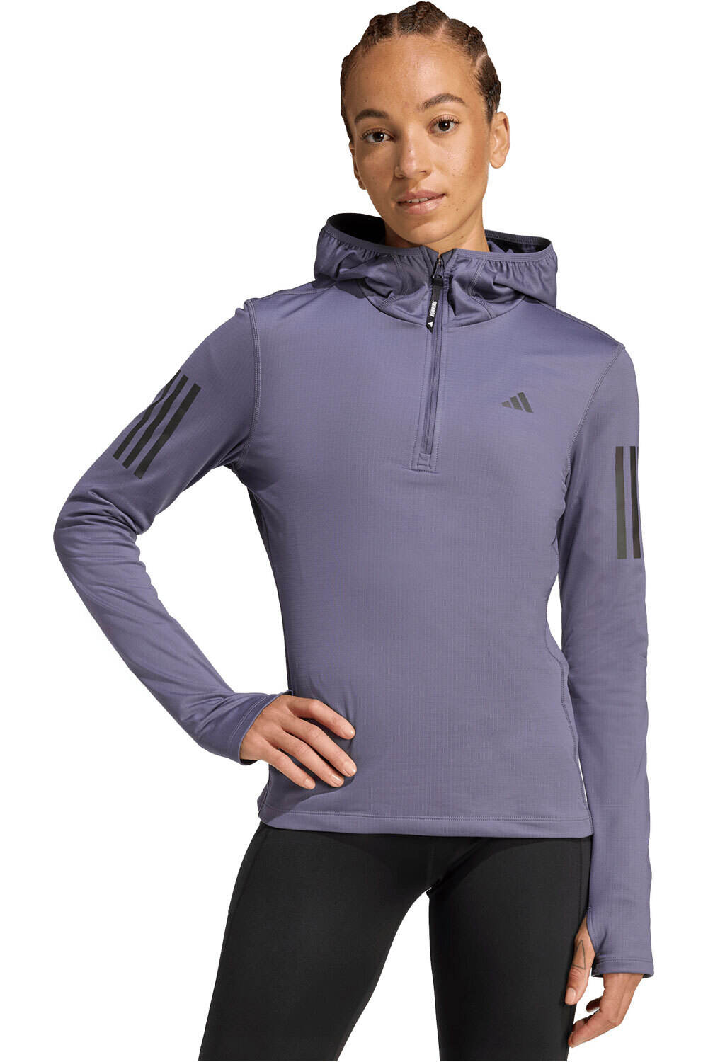 adidas camiseta técnica manga larga mujer OWN THE RUN WINTERIZED vista frontal
