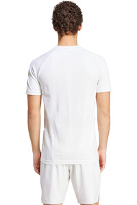 adidas camiseta tenis manga corta hombre CAMISETA SEAML PRO WHITE vista trasera