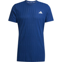 adidas camiseta tenis manga corta hombre CAMISETA T FREELIFT DARK BLUE vista detalle