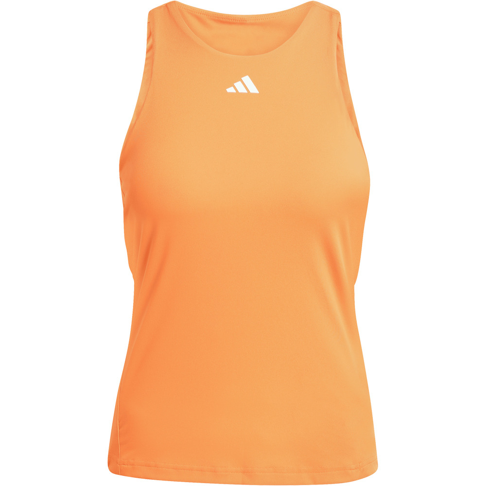 adidas camiseta tenis manga corta mujer CAMISETA TIRANTES Y vista frontal
