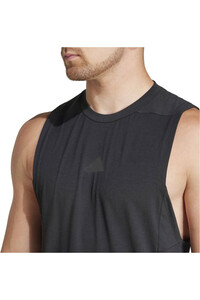 adidas camiseta tirantes fitness hombre D4T TANK vista detalle